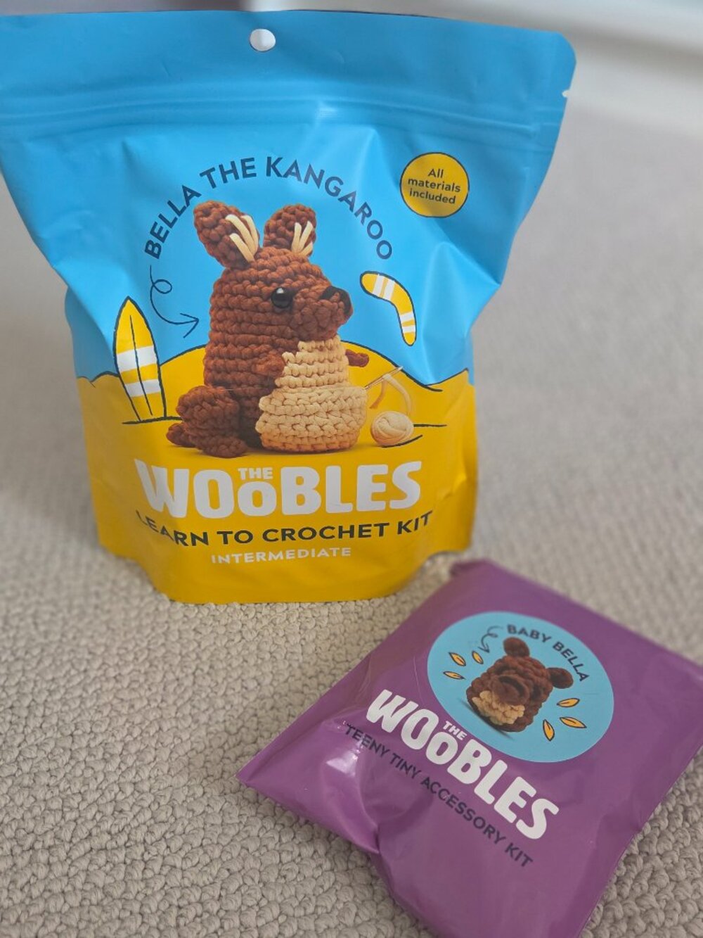 Woobles Crochet Kit - Kangeroo